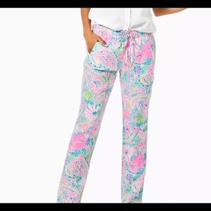 Nwt authentic 31" Taron Mid Rise Linen Pant